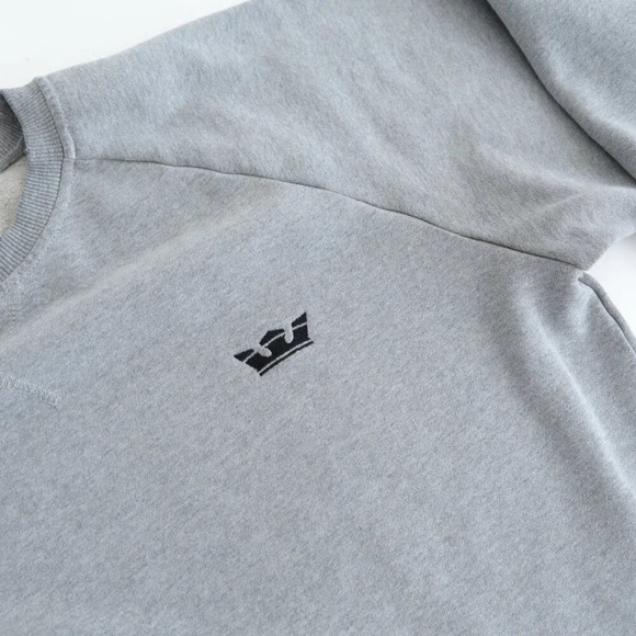 Supra Korean Streetwear Grey Crewneck  Sweater Size XL - Picture 9 of 10